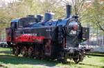 Botschafter-Lokomotive sterreichs: Die spter so genannte Baureihe 93 wurde von den sterreichischen Lokomotivfabriken in 167 Exemplaren gefertigt.
