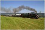 88.103 + 93.1332 der NBiK (Nostalgiebahnen in Krnten) auf der Fahrt von Weizelsdorf nach Ferlach. Anlass fr diese Fahrt war das Jubilum 20 Jahre NBiK.  
Carnica 22.08.2010