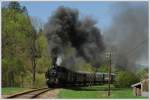 93.1420 vom „Verein Neue Landesbahn“ mit ihrem Sonderzug R 14764 von St. Plten nach St. Aegyd am Neuwalde/Markt, aufgenommen am 28.4.2013 in Furthof. 
http://www.landesbahn.at/
http://erlebnisbahn.oebb.at/index.html
