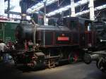 Die Lagerhauslok Nr.1 steht am 25.4.10 im Heizhaus Strasshof.