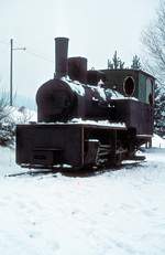 Dampflokdenkmal  Lustenau  06.01.79