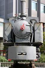 760mm Dampflok  Hanni  der VEW Judenburg am 06.August 2025 als Denkmal vor dem TGM Wien.