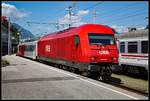 2016 051 fährt am 20.06.2018 mit einem Regionalzug in Villach Hbf.