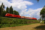 Der als Steuerwagen ausgeführte Ultraschallmesswagen ist wohl leider noch nicht für den Vollbetrieb in Österreich zugelassen.