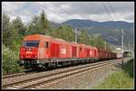 2016 053 + 2016 057 mit Güterzug bei Kraubath am 26.06.2020.