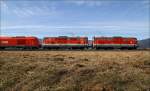 2143 064 + 62 & 2016 048 + 057 fahren als Lokzug 38862 von Zeltweg nach Knittelfeld. 
Lind 23.03.2010