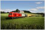 2016 059 fhrt mit dem Speno Schienenschleifzug RR24M14 von Bad St.Leonhard nach Zeltweg. 
Obdacher Sattel 30.7.2010