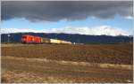 2016 045 fhrt mit Gterzug 64521 von Zeltweg nach Frantschach.