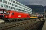 Rh 2016 006 in Innsbruck Hbf am 29.09.2012 beim Bahnhofsfest der BB - 175 Jahre Eisenbahnen in sterreich.