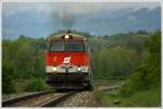 2043 062 mit SDZ 16182 von Knittelfeld nach Pls.Anlass fr diese Pendelfahrt war das Andampfen 2010 in Knittelfeld.
Wasendorf 15.05.2010