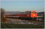 Abschiedsfahrt auf der Donauuferbahn - Mit Fahrplanwechsel am 12.12.2010 wird die Donauuferbahn zwischen Sarmingstein und Emmersdorf an der Donau eingestellt.