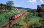 2043 062 mit N 4711 bei Takern I, 02.08.1989.