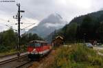 2043 555-8 mit einem Bauzug in Gstatterboden, 06.09.2012