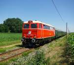 Anlässlich des 125 jährigen Geburtstages der Radkersburgerbahn veranstaltete ein beherzetes Team rund um Armin Klein zwei Jübiläumssonderzüge nach Bad Rakersburg.