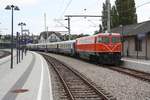 RBAHN 2050.09 am 10.September 2017 mit dem SDZ 84491 nach Pamhagen im Bf. Neusiedl am See.