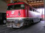 2050 005-4 im Rundlokschuppen GEG-Gelnde Ampflwang 2006-04-30
