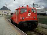 Die 2060 082 am 23.08.2008 in Wrgl Hbf anlsslich 150 Jahre Eisenbahnen in Tirol.