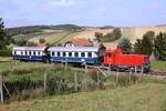 A-BIF 2062.53 am 03.Okt. 2021 als Nebenfahrt 14720 (Ernstbrunn - Würnitz-Hetzmannsdorf) beim Km 23,6 der Lokalbahn Korneuburg - Hohenau.