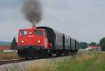 2062.33, unterwegs mit EZ 60009 von Ernstbrunn nach Korneuburg. Die Aufnahme entstand am 28.06.2009 zwischen Harmannsdorf-Rckersdorf und Stetten.