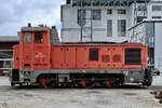 Die Diesellokomotive 2067 028-7 aus dem Jahr 1961 war Mitte August 2020 im Lokpark Ampflwang ausgestellt.