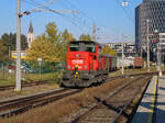 Graz. Am Morgen des 27.10.2021 verrichtet die ÖBB 2068 039 hier im Grazer Ostbahnhof Verschubarbeiten.