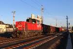 Am Morgen des 4.6.2026 steht die 2068 055 mit dem  Drahtwaschl  von Ossopo nach Messendorf im Zugendbahnhof.