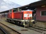 2068 011 wartet in Innsbruck auf neue Aufgaben. 6.12.2008