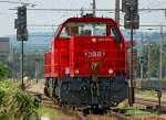 OEBB 2070 082 am 27.06.2008 im Bahnhofsbereich von Korneuburg.