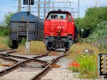 2070 053-0 bei Rangierarbeiten im Bereich Bruck/Leitha; 1660614