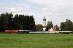 2143.021 der Staudenbahn (SVG) bei Gessertshausen (19.08.2007)