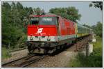ER 9945 von Szombathely nach Wr.Neustadt Hbf war am 28.5.2008 mit 2143 022 bespannt.