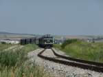 Der heutige Sonderzug auf der Landesbahn zwischen Korneuburg war die grne 2143 040-0.