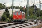 2143 021 tuckert am 05.09.09 auf der samstglichen berfhrungfahrt wieder zurck nach Augsburg