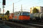 BR 2143-005 Swietelsky Baustellenlok in Salzburg Hbf.