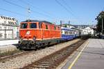 NLB 2143 070-7 fährt am 05.September 2020 mit dem SR 14353 (Mistelbach - Maxing) durch die Haltestelle Gersthof.