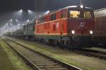 NLB 2143 070-7 nach der Ankunft mit dem SGAG 97486 am 04.November 2015 in Retz.