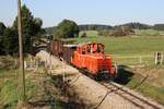 WSV 2091.09 anlässlich des vom WSV veranstalteten 2 tägigen  Güterzugfestival im Wald4tel  am 10.September 2023 beim Km 11,8 der Strecke Alt Nagelberg - Heidenreichstein.