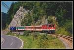 2095 008 ist am 14.08.2000 mit R6925 bei Kogelsbach unterwegs.