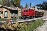 *Modell*  Den planm��igen Personenzug von Garting nach Brunn am Berg bespannt im September 2026 die Nostalgielok 2095.11 die von den Eisenbahnern der Zugf�rderungsstelle Brunn am Berg gepflegt wird.