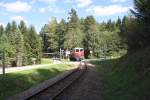 NVOG 2095.05 am 08.Sept.2012 mit dem R16903 in der Hst. Abschlag Fassldorf.

