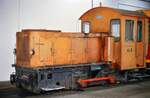 Murtalbahn: Im Lokschuppen Murau fand ich die Verschubdiesellokomotive VL 5 (eine frühere Feldbahnlok).