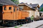 Heeresfeldbahnlok VL 01 des Nostalgiebahnvereins pro Murtalbahn in Mauterndorf.