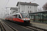 ÖBB 5022 021-7 steht aus Klagenfurt kommend in Bleiburg.