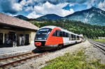 5022 025-8 erreicht als S4 4813 von Villach Hbf, den Endbahnhof Hermagor.
Aufgenommen am 2.6.2018.

<a href= http://www.gailtalbahn.at/  rel= nofollow >www.gailtalbahn.at/</a>
<a href= https://www.facebook.com/vereingailtalbahn/  rel= nofollow >www.facebook.com/vereingailtalbahn/</a>