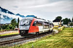 5022 026-6  Rosental  fährt als S4 4811 (Villach Hbf - Hermagor), in den Bahnhof Nötsch ein.