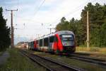 5022 047 u. 5022 057 durchfahren am 11.08.2010 bei der berstellung von Wiener Neustadt nach Graz den Bahnhof St.Egyden.