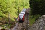 5022 040 als REX/R2709 (Wiener Neustadt Hbf - Hartberg) kurz vor der Einfahrt in den Groen Hartbergtunnel.