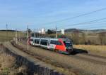 5022 020 als REX nach Linz am 08.02.2014 bei Haiding.