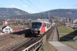 5022 030-8 bei Sonne Villach Draubrücke  19.03.2009