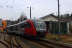 5022 006 als R3119 von Rottenegg (Rog) nach Linz Urfahr (Uf), hier bei der Einfahrt in den Endbahnhof; am 26.02.2014